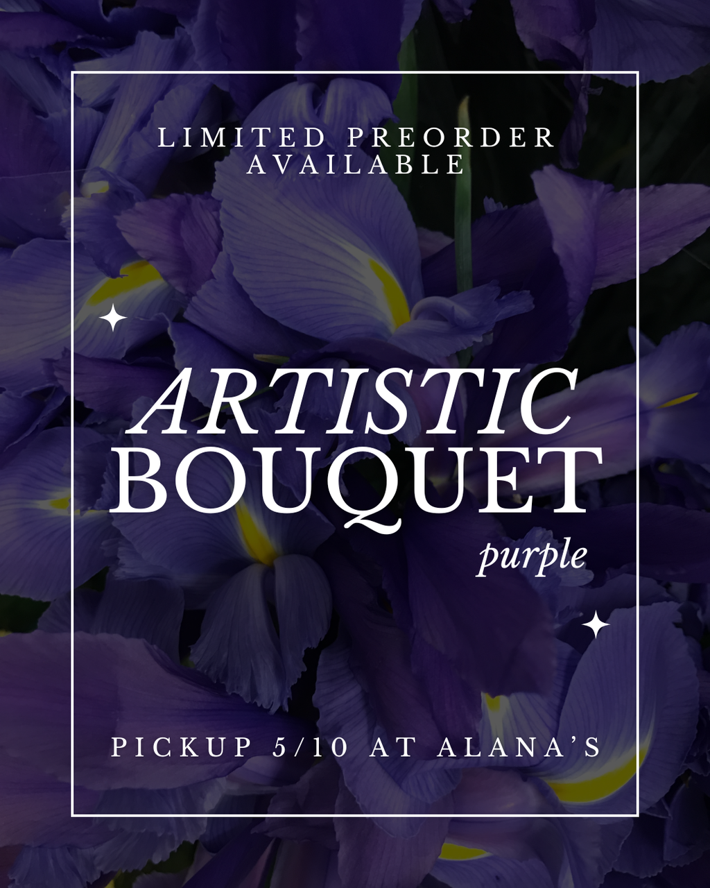 Artistic Bouquet, Purple